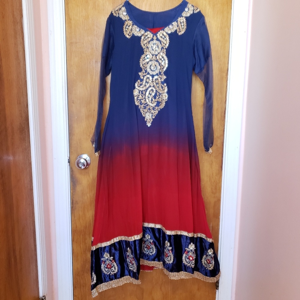 Pakistani/ Indian fancy chudidaar dress